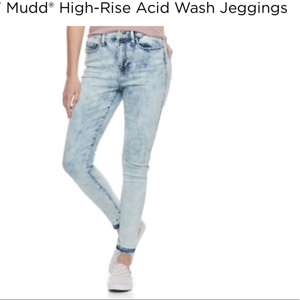 NWT Mudd High Rise Jean Leggings